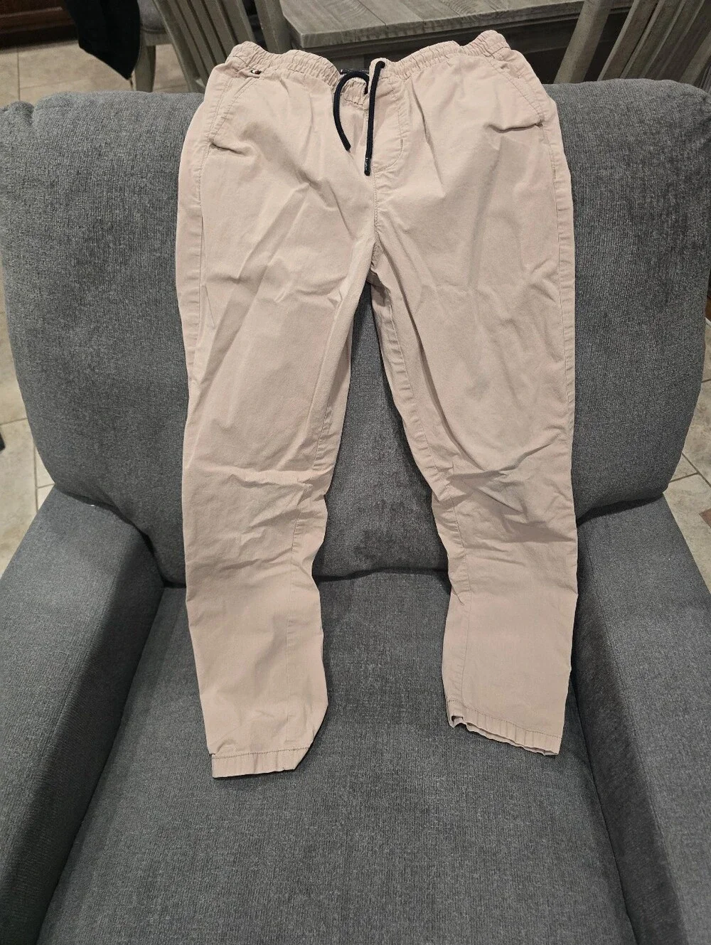 Tommy Hilfiger Light Beige Drawstring Chinos